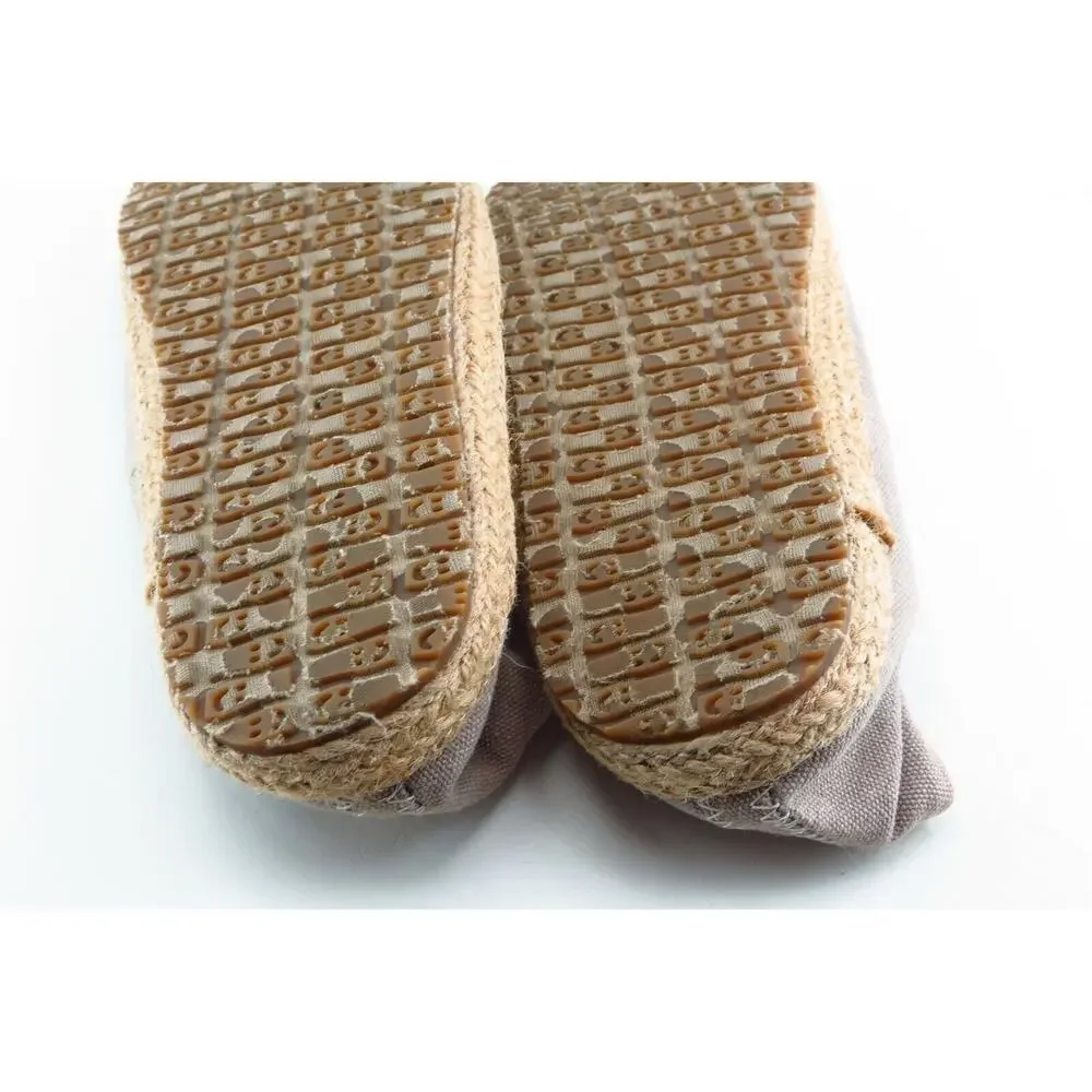 Sanuk‎ Size 6 M Brown Round Toe Flats Fabric Women